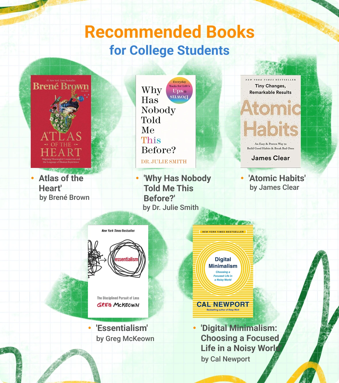 Books for College Students Essential Reading List